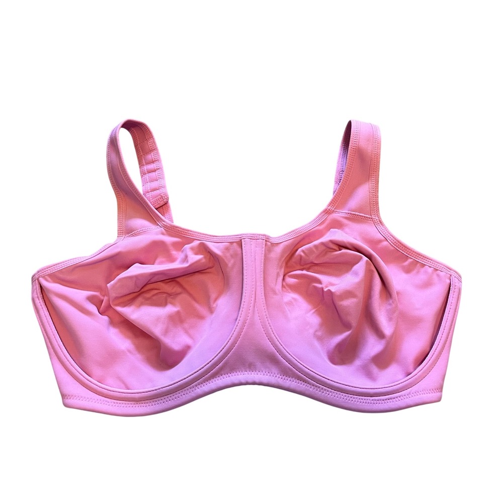 Wacoal Sport Underwire Bra 855170 Pink High Impact 38DDD Breast Cancer Awareness